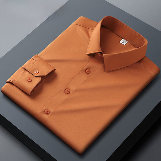 Premium Cotton Shirt orange